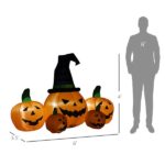LED Inflatable Halloween Pumpkin Outdoor Yard Decoration - Image 5