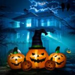 LED Inflatable Halloween Pumpkin Outdoor Yard Decoration