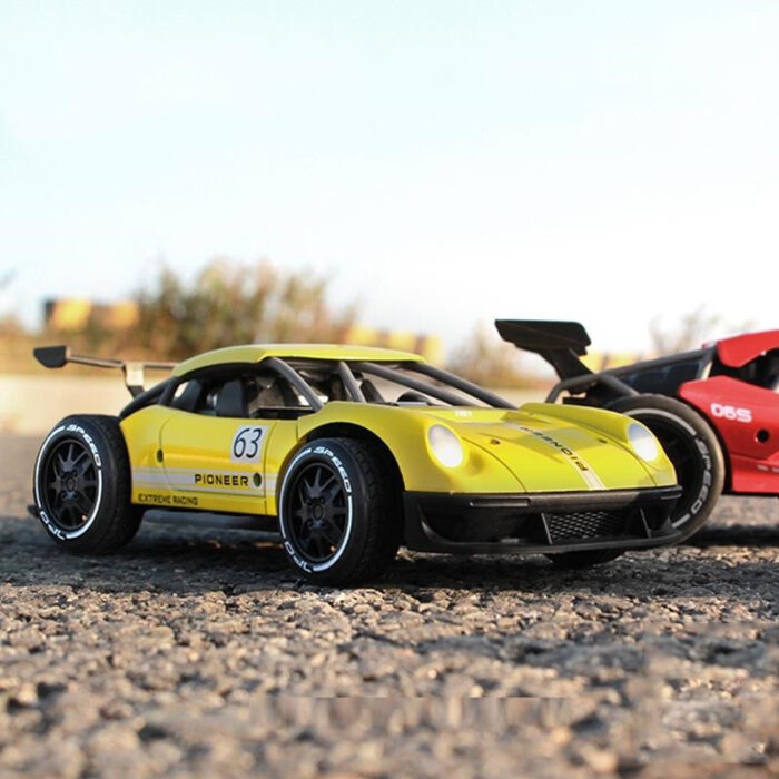 Remote Control Drift Car – High-Speed 4WD Electric RC Racing Car for Kids (2.4GHz, Rechargeable, Multi-Color) - Image 1